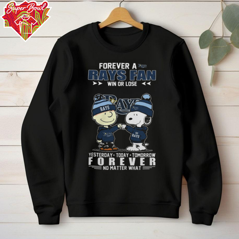 Peanuts Snoopy x Charlie Brown Forever A Rays Baseball Fan Win Or Lose Yesterday To Day Tomorrow No Matter What 2024 Shirt Peanuts Snoopy x Charlie Brown Forever A Rays Baseball Fan Win Or Lose Yesterday To Day Tomorrow No Matter What 2024 Shirt