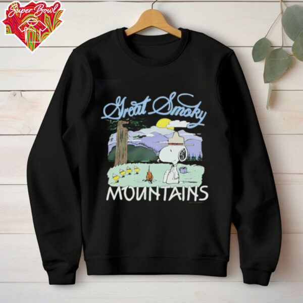 Peanuts Snoopy x Great Smoky Mountains National Park shirt