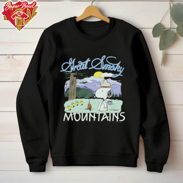 Peanuts Snoopy x Great Smoky Mountains National Park shirt