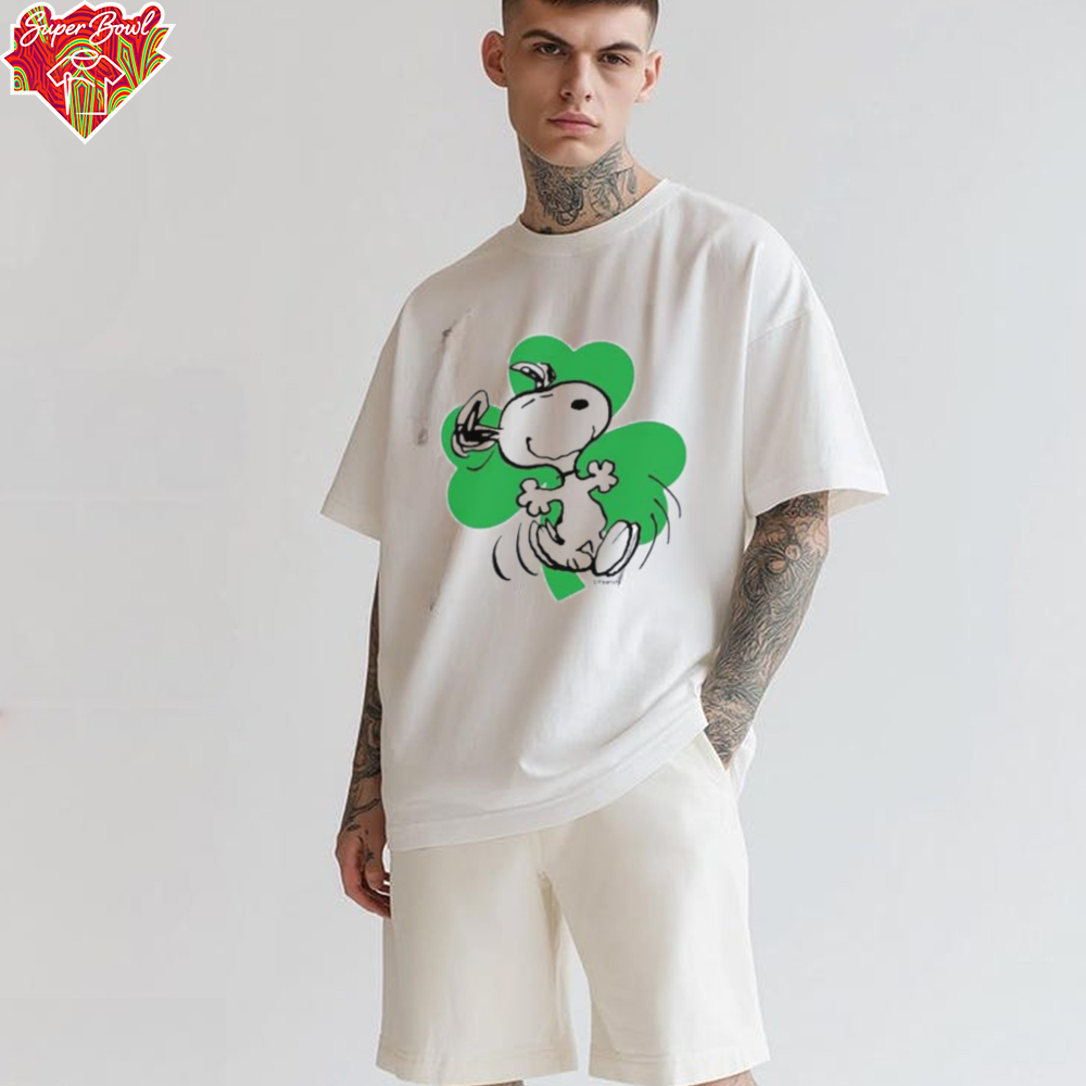 Peanuts St. Patrick's Day Graphic T Shirt Peanuts St. Patrick's Day Graphic T Shirt