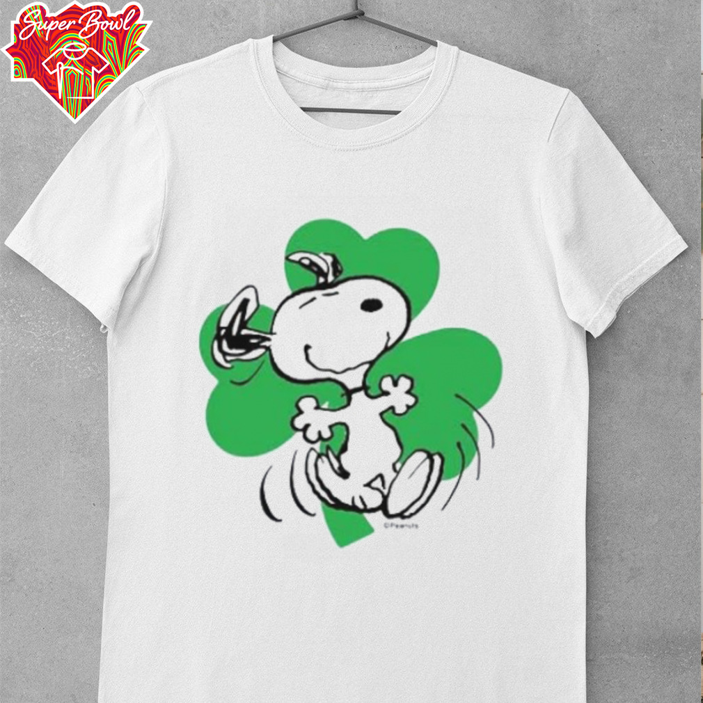 Peanuts St. Patrick's Day Graphic T Shirt Peanuts St. Patrick's Day Graphic T Shirt