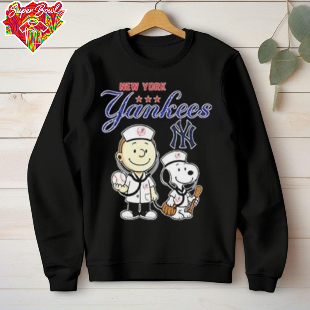 Peanuts baseball nurses New York Yankees shirt Peanuts baseball nurses New York Yankees shirt