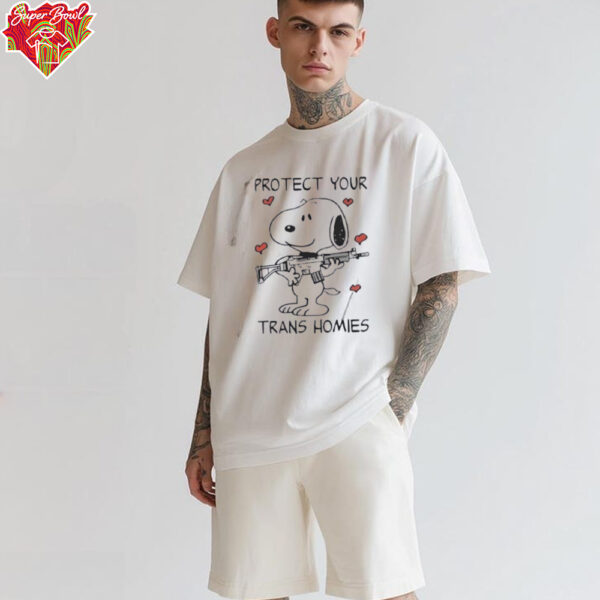 Protect your trans homies snoopy shirt