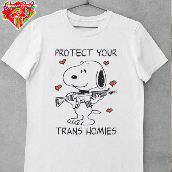 Protect your trans homies snoopy shirt