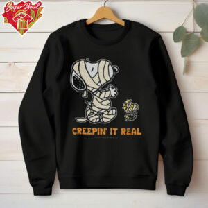 Riot Society Merch Peanuts Snoopy & Woodstock Mummy Halloween T Shirt