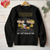 Snoopy And Jesus God First Family Second Then Los Angeles Rams T Shirt