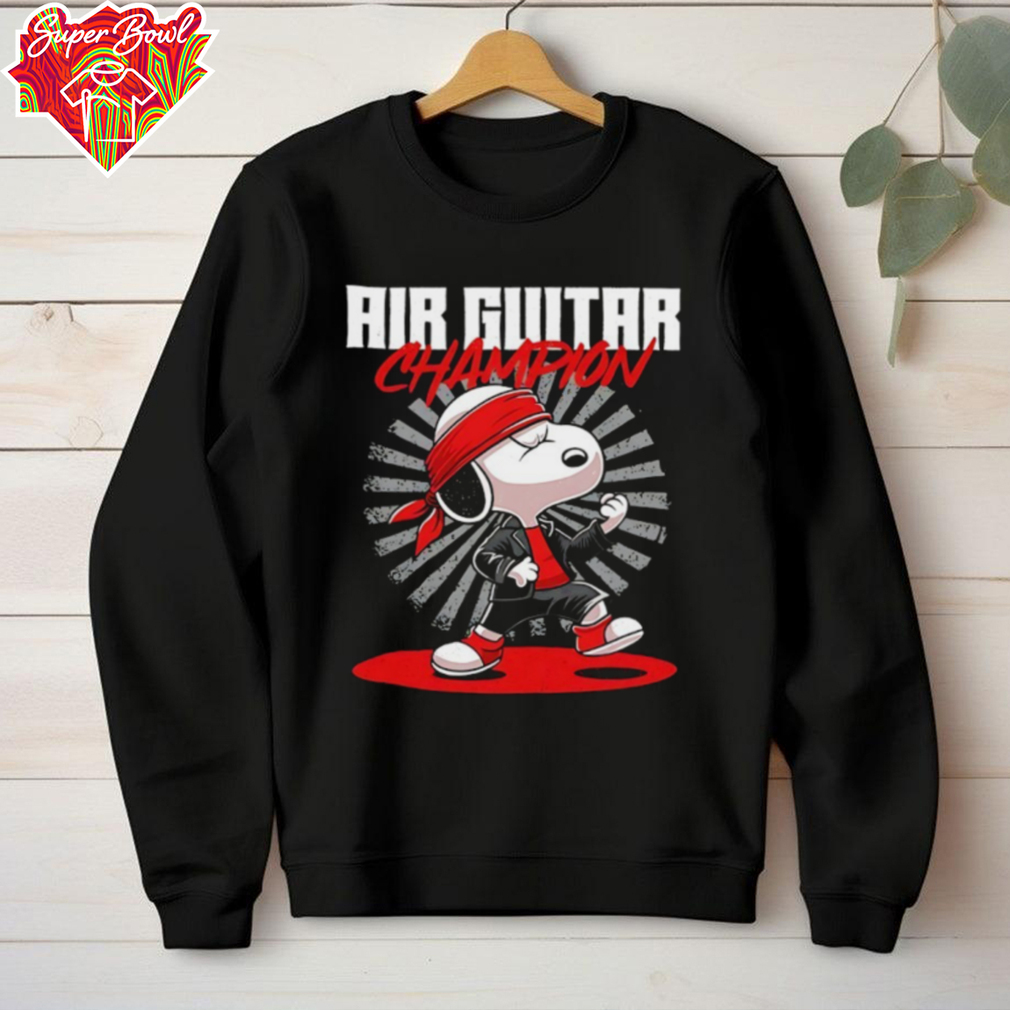 Snoopy Air Guitar Champion shirt Snoopy Air Guitar Champion shirt