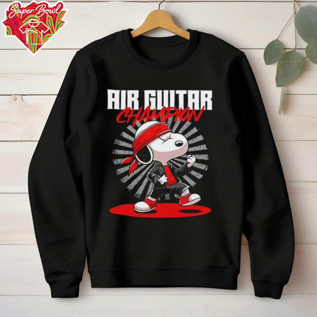 Snoopy Air Guitar Champion shirt Snoopy Air Guitar Champion shirt