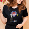 Peanuts Snoopy x Charlie Brown Forever A Rays Baseball Fan Win Or Lose Yesterday To Day Tomorrow No Matter What 2024 Shirt