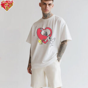 Snoopy Drawing Heart Cute Shirt