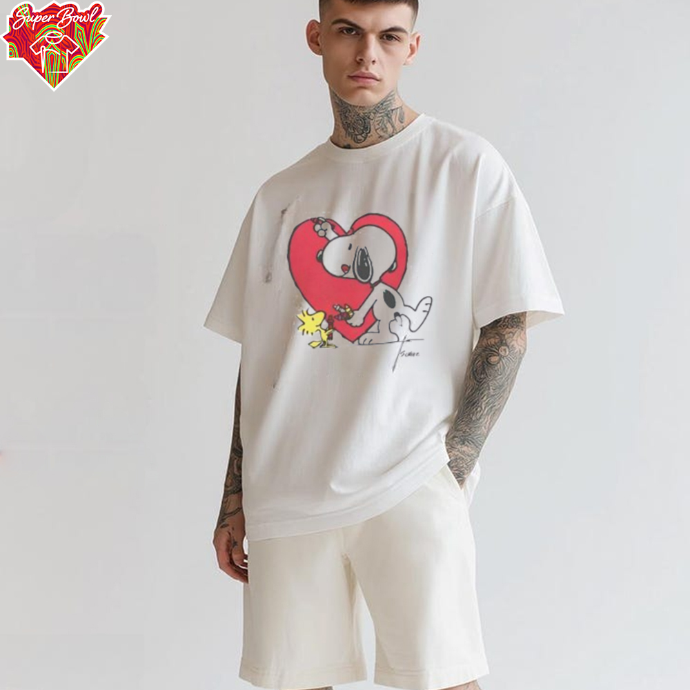 Snoopy Drawing Heart Cute Shirt Snoopy Drawing Heart Cute Shirt