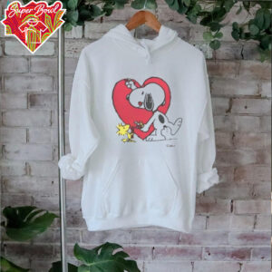 Snoopy Drawing Heart Cute Shirt