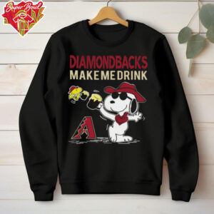 Snoopy For Arizona Diamondbacks Fans Tank Top shirt