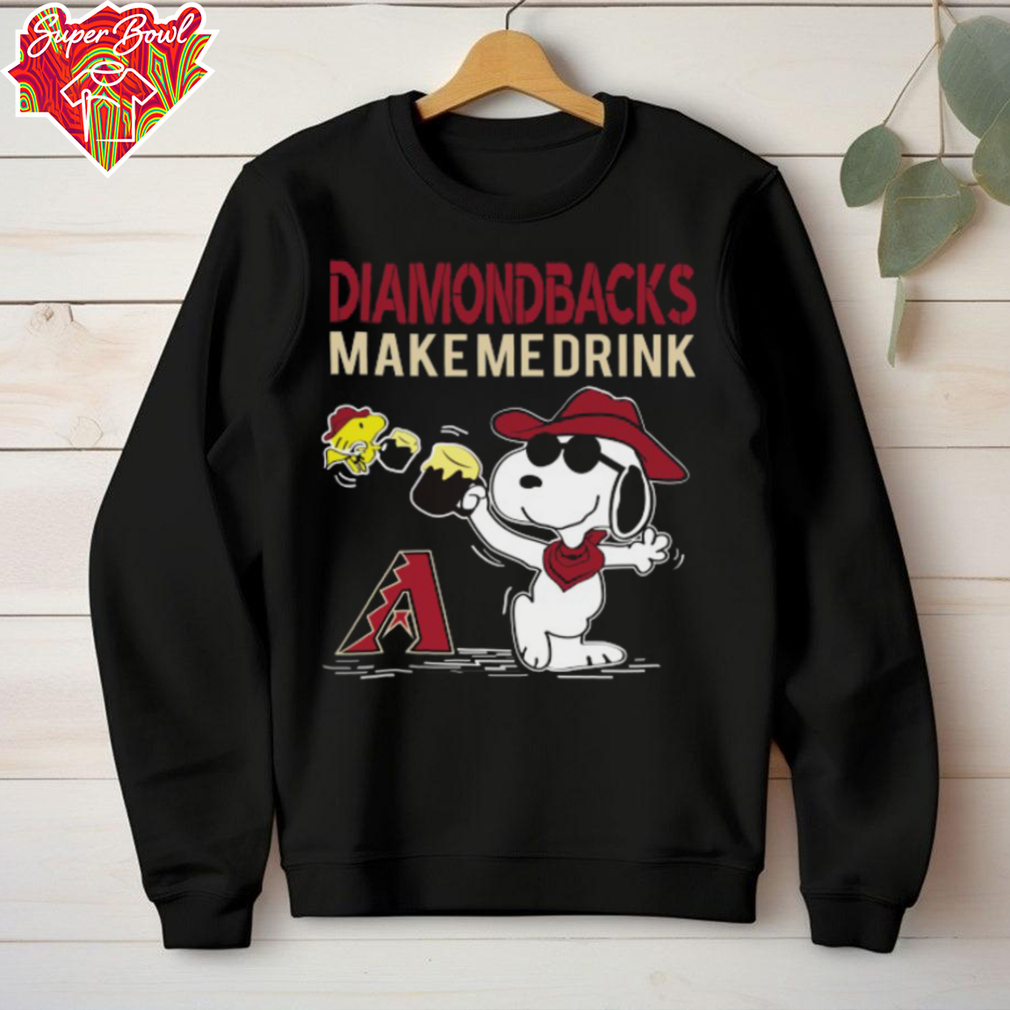 Snoopy For Arizona Diamondbacks Fans Tank Top shirt Snoopy For Arizona Diamondbacks Fans Tank Top shirt