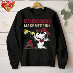 Snoopy For Arizona Diamondbacks Fans Tank Top shirt