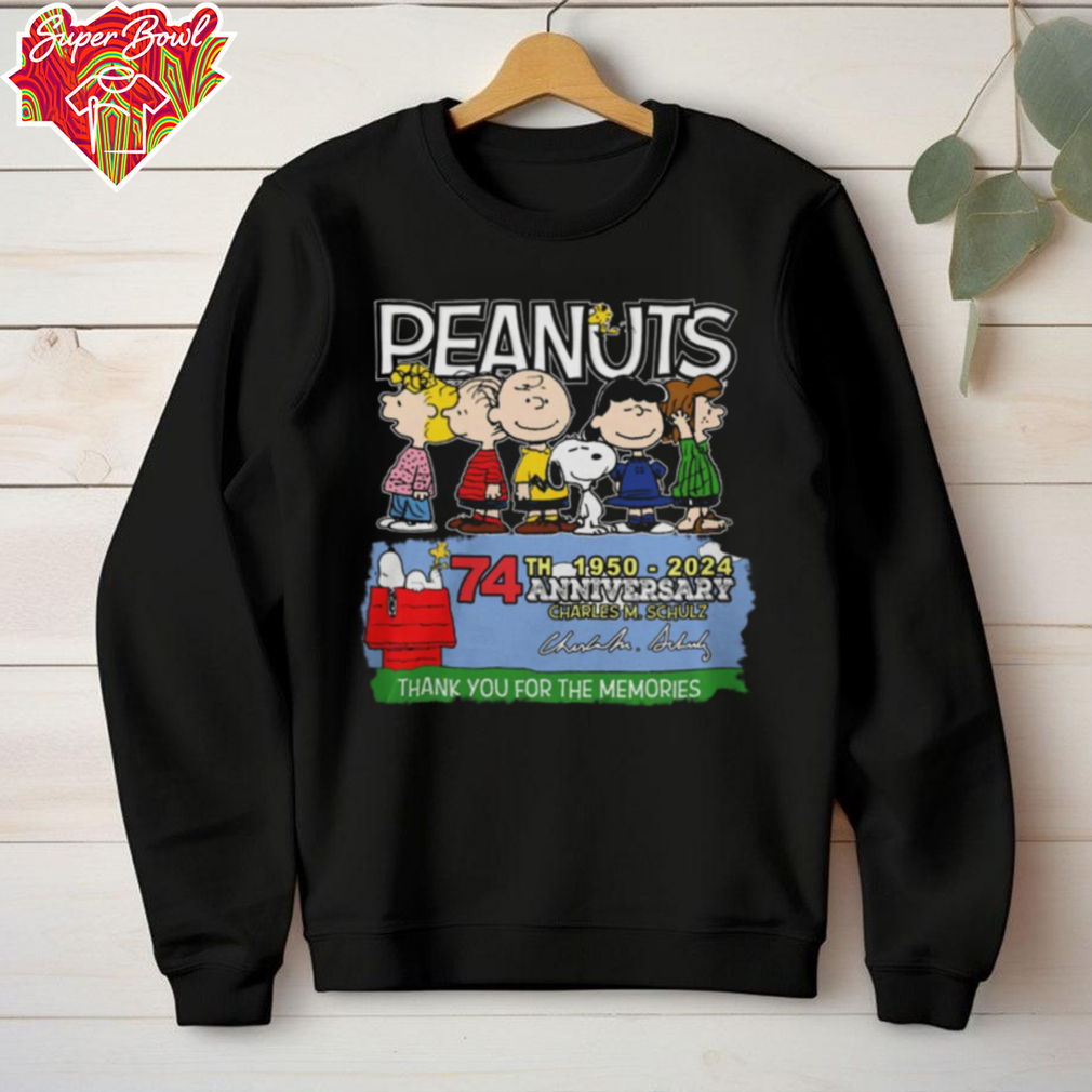 Snoopy Peanuts 74th 1950 2024 Anniversary Thank You For The Memories Hoodie Sweatshirt Snoopy Peanuts 74th 1950 2024 Anniversary Thank You For The Memories Hoodie Sweatshirt