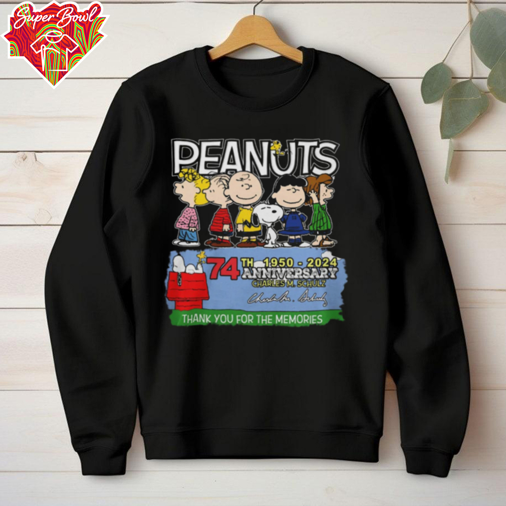 Snoopy Peanuts 74th 1950 2024 Anniversary Thank You For The Memories Hoodie Sweatshirt Snoopy Peanuts 74th 1950 2024 Anniversary Thank You For The Memories Hoodie Sweatshirt
