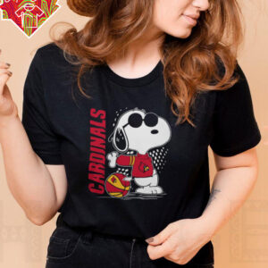 Snoopy The Peanuts Louisville Cardinals Basketball Shirt