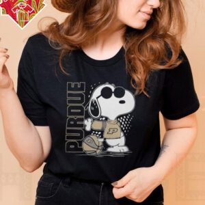 Snoopy The Peanuts Purdue Boilermakers Basketball Shirt