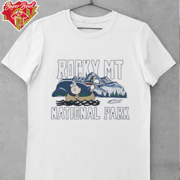 Snoopy x Charlie Brown Rocky Mountain National Park shirt
