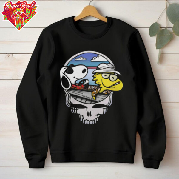 Snoopy x Woodstock x Grateful Dead Take The Ride 2024 Shirt Hoodie