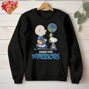 The Peanuts Characters X Golden State Warriors Basketball Shirt