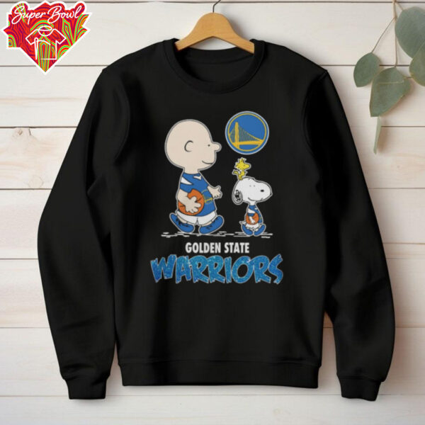 The Peanuts Characters X Golden State Warriors Basketball Shirt