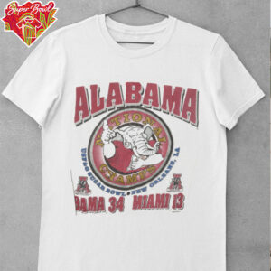 Alabama Crimson Tide 1992 Champs T Shirt