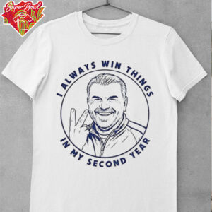Ange Postecoglou I always win things in my second year shirt