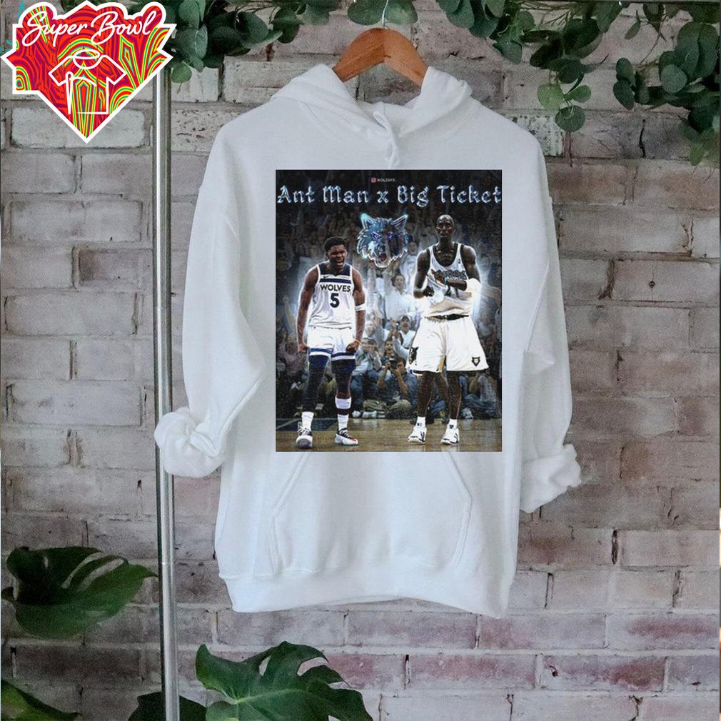 Anthony Edwards Ant Man x Big Ticket Minnesota Timberwolves shirt Anthony Edwards Ant Man x Big Ticket Minnesota Timberwolves shirt