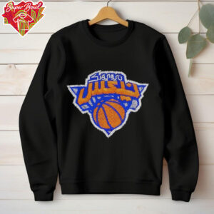 Arabic New York Knicks parody logo shirt