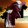 Arizona Cardinals Custom Edgy Streaks Hawaiian Shirt