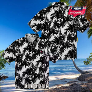 Arizona Cardinals Palm Motifs Hawaiian Shirt