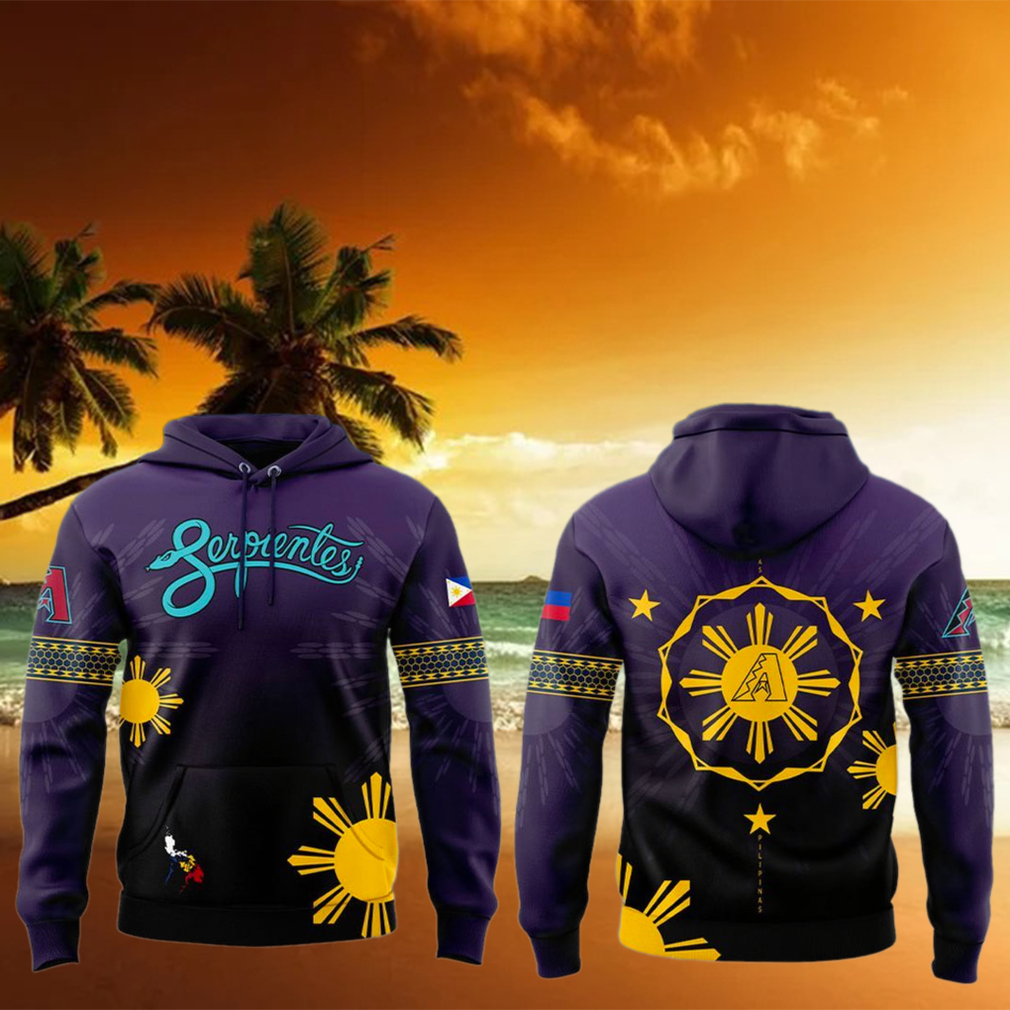 Arizona Diamondbacks x Filipino Heritage Night 2025 Special Purple Hoodie Arizona Diamondbacks x Filipino Heritage Night 2025 Special Purple Hoodie
