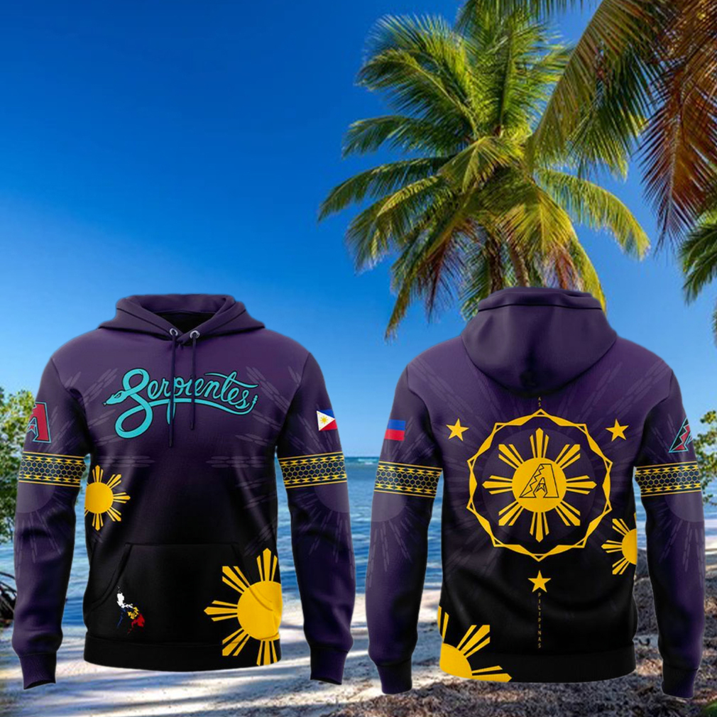 Arizona Diamondbacks x Filipino Heritage Night 2025 Special Purple Hoodie Arizona Diamondbacks x Filipino Heritage Night 2025 Special Purple Hoodie