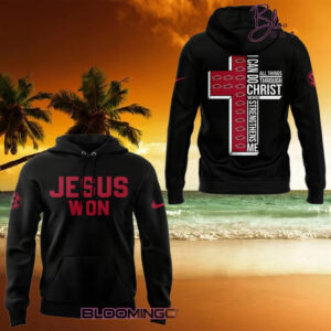 Arkansas Razorback x Jesus Won Special Edition Hoodie