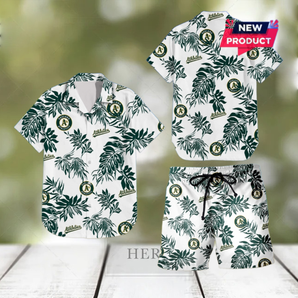 Athletics Beach Outfit Hawaiian Shirt Athletics Beach Outfit Hawaiian Shirt