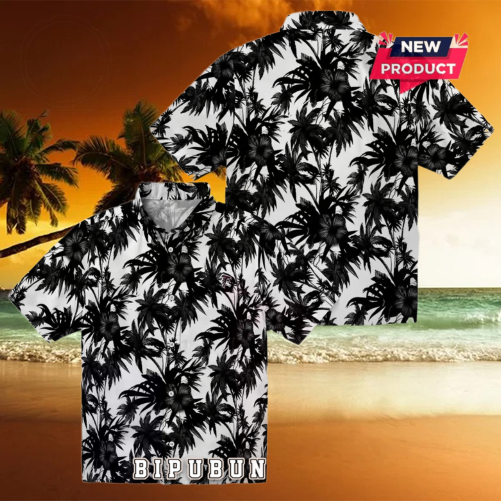 Atlanta Falcons Palm Motifs Hawaiian Shirt Atlanta Falcons Palm Motifs Hawaiian Shirt