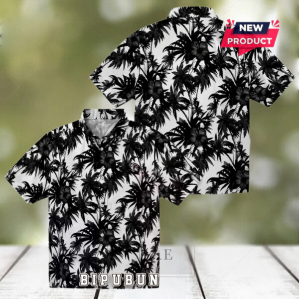 Atlanta Falcons Palm Motifs Hawaiian Shirt