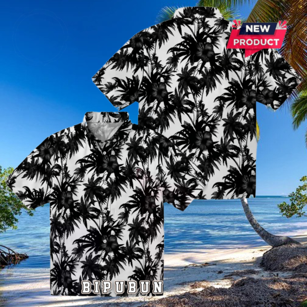 Atlanta Falcons Palm Motifs Hawaiian Shirt Atlanta Falcons Palm Motifs Hawaiian Shirt