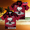 Atlanta Falcons Snoopy Surf Hawaiian Shirt