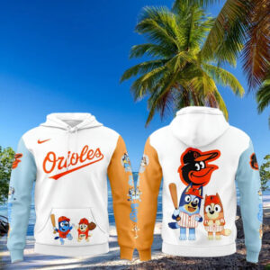 Baltimore Orioles Bluey and Bingo For Fans Beautiful Hoodie