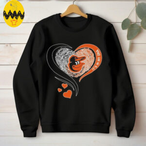 Baltimore Orioles It’s In My DNA Heart T Shirt