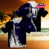 Baltimore Orioles Beach Outfit Hawaiian Shirt