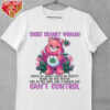 Bear and weed short cranky woman hated by many loved by plenty shirt