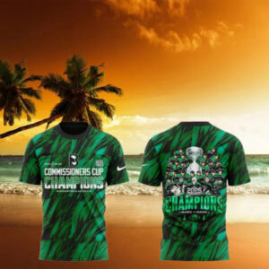 Binghamton Black Bears 2025 Commissioner Cup Finals Limited 3D T Shirt