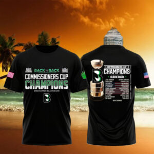Binghamton Black Bears Champions Commissioner Cup 2025 T Shirt