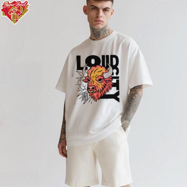 Bison Loud City OKC Basketball shirt