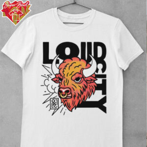 Bison Loud City OKC Basketball shirt