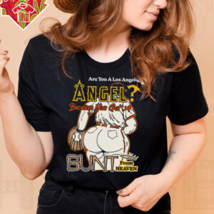 Boss Dog Art Dept Los Angeles Angel Bunt From Heaven T Shirt